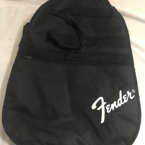 black fender guitar case